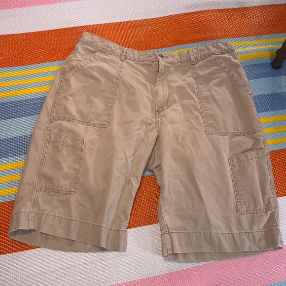Polo Ralph Lauren Jeans Company Tan Field Shorts Men’s Size 38 Vintage - Picture 1 of 4